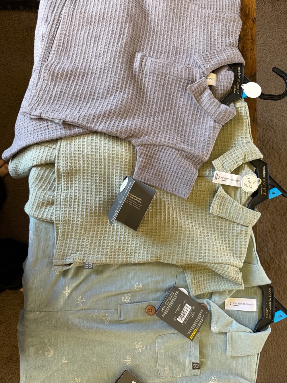 Three 24 months outfits with tags